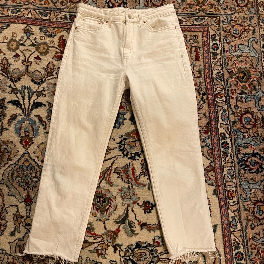 Topshop White Jeans